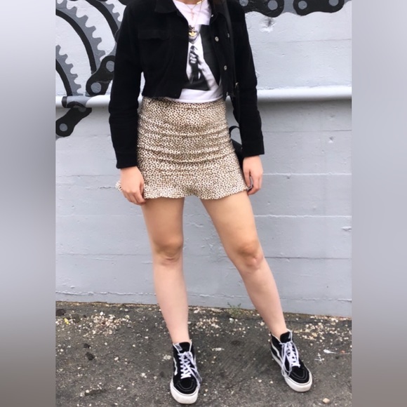 Cheetah Prink Mini Dress - Picture 2 of 4